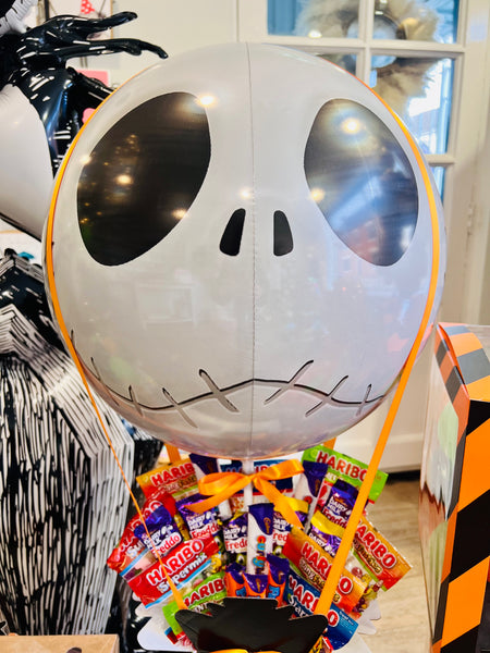 Jack Skellington Hot Air Balloon with Treats