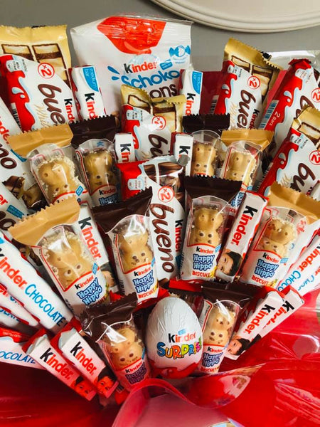 Extra Large Kinder Surprise & Bueno Chocolate Bouquet