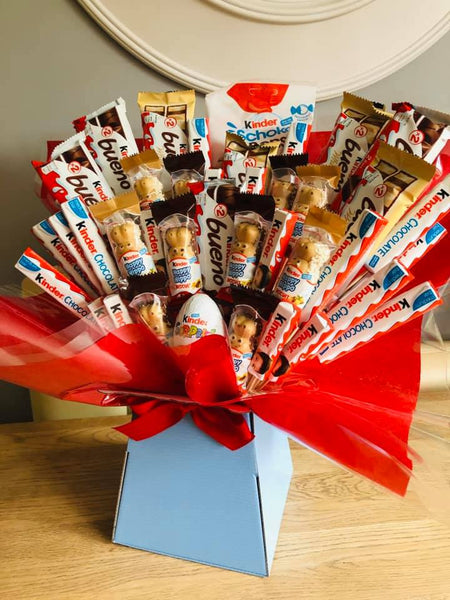 Extra Large Kinder Surprise & Bueno Chocolate Bouquet