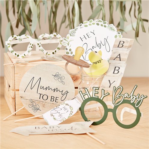 Botanical Baby Photobooth Props