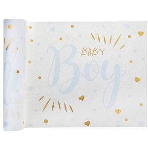 Baby Boy Fabric Table Runner - 3m