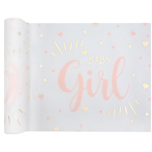 Baby Girl Fabric Table Runner - 3m