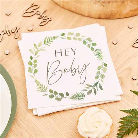 Botanical Baby Paper Napkins