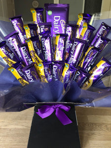 Luxury Cadbury Dairy Milk & Caramel Chocolate Bouquet