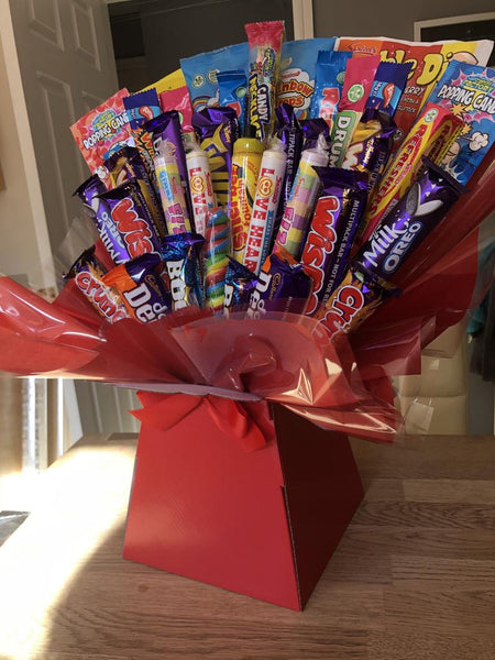 Retro Sweetie and Cadbury Mix Bouquet